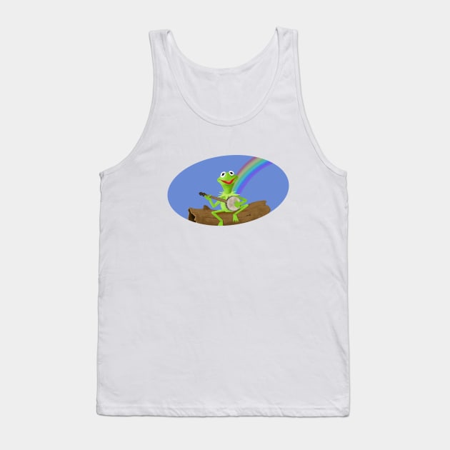 The Rainbow Connection Tank Top by OptionJoe Art